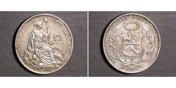 1 Sol Peru Silver 