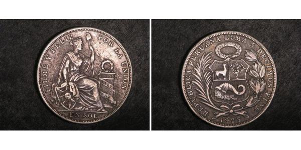 1 Sol Peru Silver 