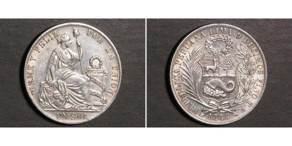 1 Sol Peru Silver 