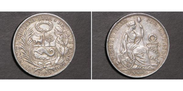 1 Sol Peru Silver 