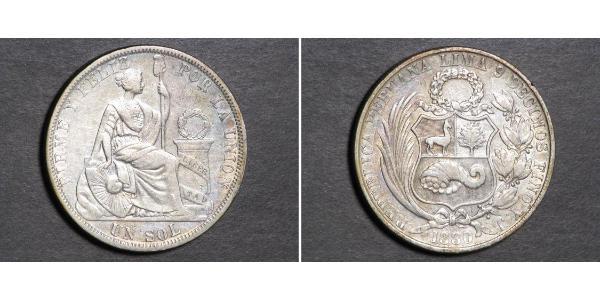 1 Sol Peru Silver 