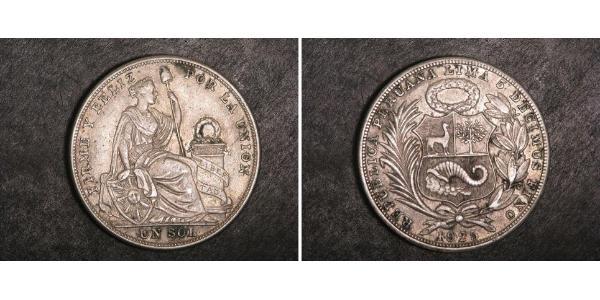 1 Sol Peru Silver 