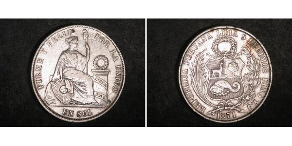 1 Sol Peru Silver 