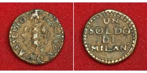 1 Soldo Italia Cobre 