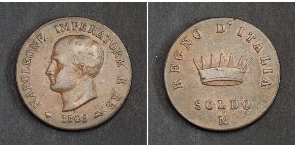 1 Soldo Italy Copper 