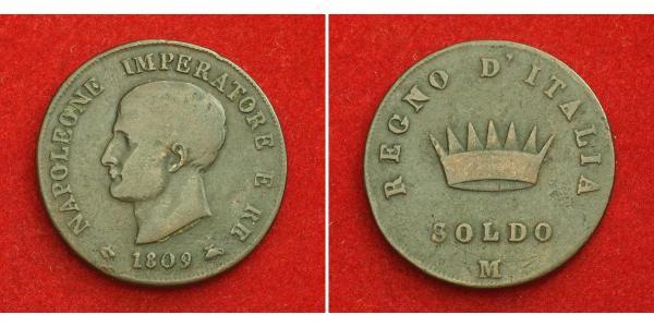 1 Soldo Italy Copper 