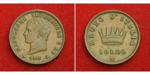1 Soldo Italy Copper 