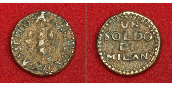 1 Soldo Italy Copper 