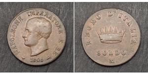 1 Soldo Italie Cuivre 