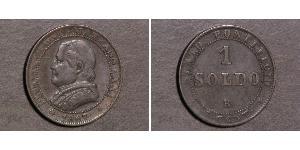 1 Soldo Kirchenstaat (752-1870)  Pius IX (1792- 1878)