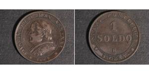 1 Soldo États pontificaux (752-1870)  Pie IX (1792- 1878)