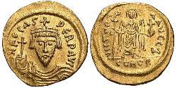 1 Solidus Byzantine Empire (330-1453) Gold Phocas(?-610)