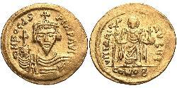 1 Solidus Byzantine Empire (330-1453) Gold Phocas(?-610)