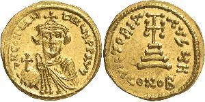 1 Solidus Byzantine Empire (330-1453) Gold Constans II (630-668)