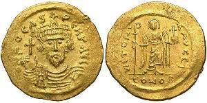 1 Solidus Byzantine Empire (330-1453) Gold Phocas(?-610)