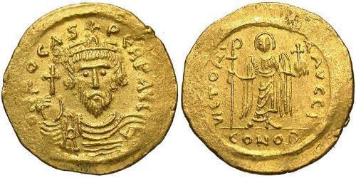 1 Solidus Byzantine Empire (330-1453) Gold Phocas(?-610)