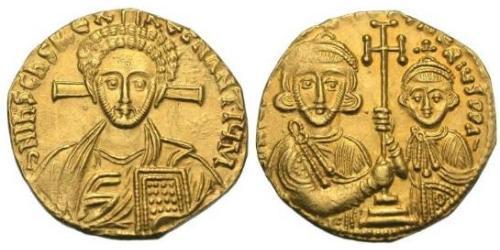 1 Solidus Byzantine Empire (330-1453) Gold 