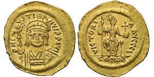 1 Solidus Byzantinisches Reich (330-1453) Gold Justinian I (482-565)