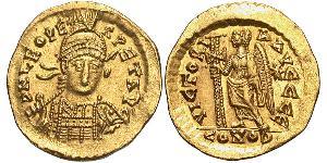 1 Solidus Byzantinisches Reich (330-1453) Gold Leo I (401-474)