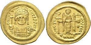 1 Solidus Byzantinisches Reich (330-1453) Gold Justinian I (482-565)