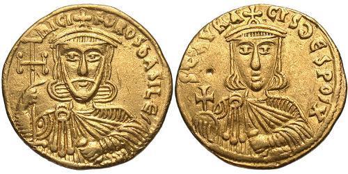 1 Solidus Byzantinisches Reich (330-1453) Gold Nikephoros I Logothetes(760-811)