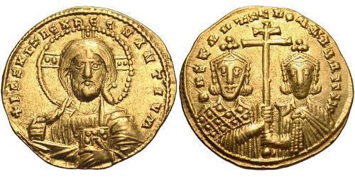 1 Solidus Byzantinisches Reich (330-1453) Gold Romanos II. Lakapenos (938-963)