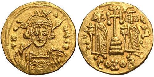 1 Solidus Byzantinisches Reich (330-1453) Gold Konstantin IV (652-685)