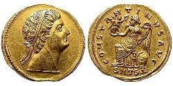 1 Solidus Roman Empire (27BC-395) Gold Constantine I (272 - 337)