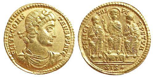 1 Solidus Roman Empire (27BC-395) Gold Constantius II (317 - 361)