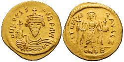 1 Solidus Empire byzantin (330-1453) Or Phocas(?-610)