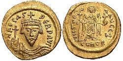 1 Solidus Empire byzantin (330-1453) Or Phocas(?-610)