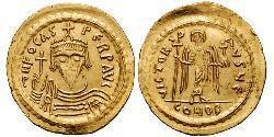1 Solidus Empire byzantin (330-1453) Or Phocas(?-610)