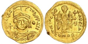 1 Solidus Empire byzantin (330-1453) Or Justinien I (482-565)