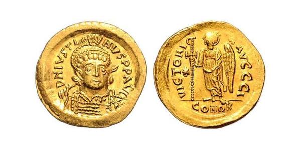 1 Solidus Empire byzantin (330-1453) Or 