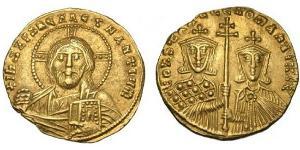 1 Solidus Imperio bizantino (330-1453) Oro Constantino VII (905 -959)
