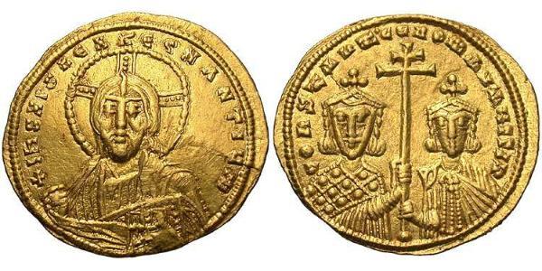 1 Solidus Imperio bizantino (330-1453) Oro Constantino VII (905 -959)