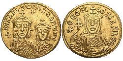 1 Solidus Impero bizantino (330-1453) Oro Teofilo (813-842)