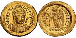 1 Solidus Impero bizantino (330-1453) Oro 