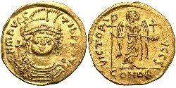 1 Solidus Impero bizantino (330-1453) Oro Maurizio Tiberio (539-602)