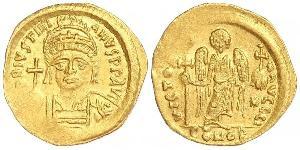 1 Solidus Impero bizantino (330-1453) Oro Giustiniano I (482-565)