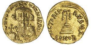1 Solidus Impero bizantino (330-1453) Oro Constans II (630-668)