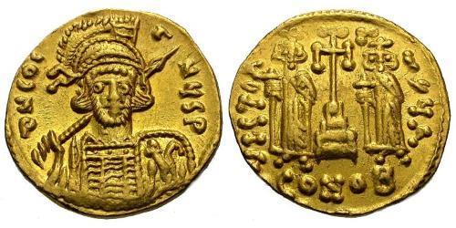 1 Solidus Impero bizantino (330-1453) Oro Costantino IV (652-685)