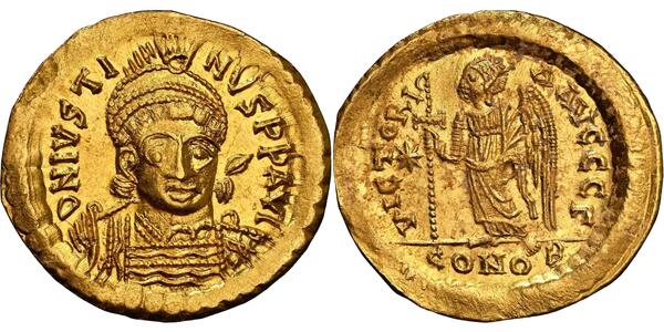 1 Solidus Impero bizantino (330-1453) Oro 