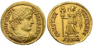 1 Solidus Impero romano (27BC-395) Oro Costantino I (272 - 337)