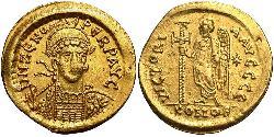 1 Solidus Византийская империя (330-1453) Золото Флавий Зенон (425- 491)