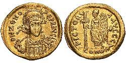 1 Solidus Византийская империя (330-1453) Золото Флавий Зенон (425- 491)