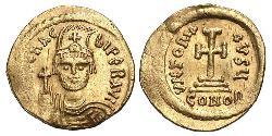 1 Solidus Византийская империя (330-1453) Золото Ираклий I (575-641)