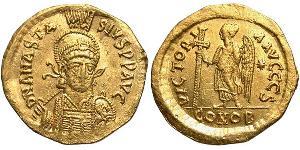 1 Solidus Византийская империя (330-1453) Золото Анастасий I (430-518)