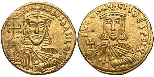 1 Solidus Византийская империя (330-1453) Золото Никифор I (760-811)