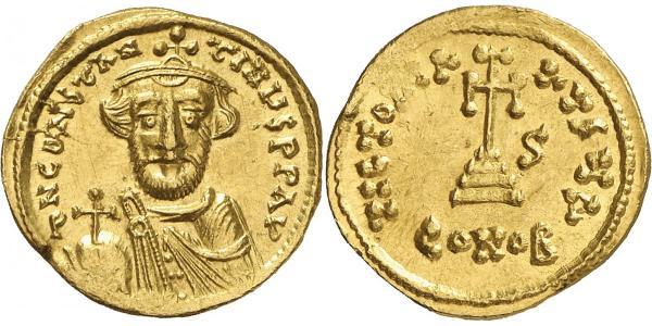 1 Solidus Византийская империя (330-1453) Золото Констант II  (630-668)